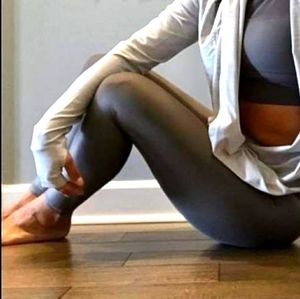 ZYIA Grey Metallic Light n tights